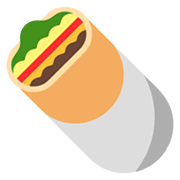 Émoji 🌯 Burrito sur Microsoft Windows 11 November 2021 Update.