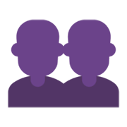 Emoji 👥 Profilo Di Due Persone su Microsoft Windows 11 November 2021 Update.