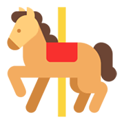 Emoji 🎠 Cavallo Da Giostra su Microsoft Windows 11 November 2021 Update.