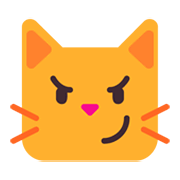 😼 Emoji Rosto De Gato Com Sorriso Irônico na Microsoft Windows 11 November 2021 Update.