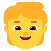 Emoji 🧒 Bimbo su Microsoft Windows 11 November 2021 Update.