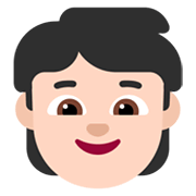 Emoji 🧒🏻 Bimbo: Carnagione Chiara su Microsoft Windows 11 November 2021 Update.