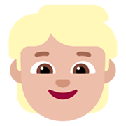 Emoji 🧒🏼 Bimbo: Carnagione Abbastanza Chiara su Microsoft Windows 11 November 2021 Update.