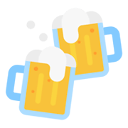 🍻 Emoji Jarras De Cerveza Brindando en Microsoft Windows 11 November 2021 Update.