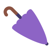 Emoji 🌂 Ombrello Chiuso su Microsoft Windows 11 November 2021 Update.