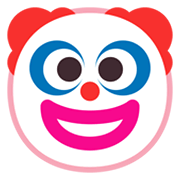 Emoji 🤡 Faccina Pagliaccio su Microsoft Windows 11 November 2021 Update.