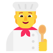 Emoji 🧑‍🍳 Persona Che Cucina su Microsoft Windows 11 November 2021 Update.