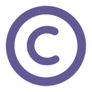 Emoji ©️ Copyright su Microsoft Windows 11 November 2021 Update.