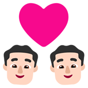 👨🏻‍❤️‍👨🏻 Emoji Casal Apaixonado - Homem: Pele Clara, Homem: Pele Clara na Microsoft Windows 11 November 2021 Update.