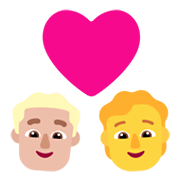 👨🏼‍❤️‍🧑 Emoji Liebespaar: Mannn, Person, mittelhelle Hautfarbe, Kein Hautton Microsoft Windows 11 November 2021 Update.