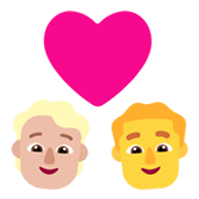 🧑🏼‍❤️‍👨 Emoji Pareja Enamorada: Persona, Hombre, Tono De Piel Claro Medio, Sin tono de piel en Microsoft Windows 11 November 2021 Update.