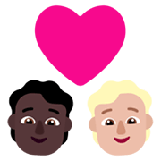 🧑🏿‍❤️‍🧑🏼 Emoji Liebespaar: Person, Person, dunkle Hautfarbe, mittelhelle Hautfarbe Microsoft Windows 11 November 2021 Update.