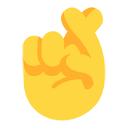Emoji 🤞 Dita Incrociate su Microsoft Windows 11 November 2021 Update.