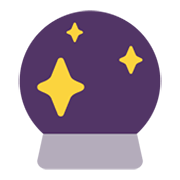 Emoji 🔮 Sfera Di Cristallo su Microsoft Windows 11 November 2021 Update.