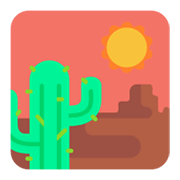 Emoji 🏜️ Deserto su Microsoft Windows 11 November 2021 Update.