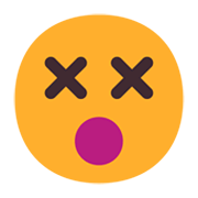 😵 Emoji benommenes Gesicht Microsoft Windows 11 November 2021 Update.