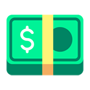 Emoji 💵 Banconota Dollaro su Microsoft Windows 11 November 2021 Update.