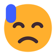 Emoji 😓 Faccina Sudata su Microsoft Windows 11 November 2021 Update.