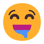 🤤 Emoji Cara Babeando en Microsoft Windows 11 November 2021 Update.