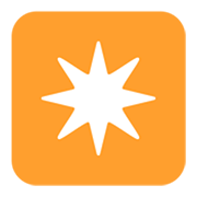 Émoji ✴️ étoile Huit Branches sur Microsoft Windows 11 November 2021 Update.