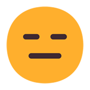 😑 Emoji ausdrucksloses Gesicht Microsoft Windows 11 November 2021 Update.