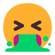 Emoji 🤮 Faccina Che Vomita su Microsoft Windows 11 November 2021 Update.