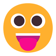 😛 Emoji Gesicht mit herausgestreckter Zunge Microsoft Windows 11 November 2021 Update.