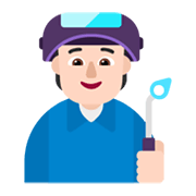🧑🏻‍🏭 Emoji Operario: Tono De Piel Claro en Microsoft Windows 11 November 2021 Update.