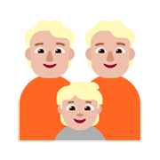 Emoji 👪🏼 Famiglia, Carnagione Abbastanza Chiara su Microsoft Windows 11 November 2021 Update.