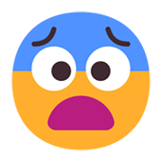 😨 Emoji ängstliches Gesicht Microsoft Windows 11 November 2021 Update.