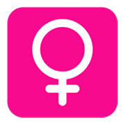 Émoji ♀️ Symbole De La Femme sur Microsoft Windows 11 November 2021 Update.