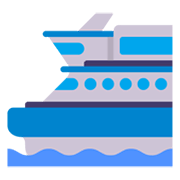 Émoji ⛴️ Ferry sur Microsoft Windows 11 November 2021 Update.