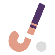 Emoji 🏑 Hockey Su Prato su Microsoft Windows 11 November 2021 Update.