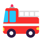 Emoji 🚒 Camion Dei Pompieri su Microsoft Windows 11 November 2021 Update.