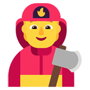 Émoji 🧑‍🚒 Pompier sur Microsoft Windows 11 November 2021 Update.