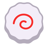 Emoji 🍥 Tortino Di Pesce A Spirale su Microsoft Windows 11 November 2021 Update.