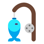 Emoji 🎣 Canna Da Pesca su Microsoft Windows 11 November 2021 Update.