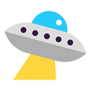 Emoji 🛸 Disco Volante su Microsoft Windows 11 November 2021 Update.