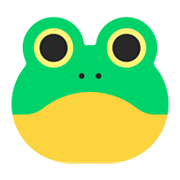 Emoji 🐸 Rana su Microsoft Windows 11 November 2021 Update.