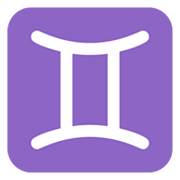 ♊ Emoji Signo De Gêmeos na Microsoft Windows 11 November 2021 Update.