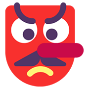 Emoji 👺 Goblin su Microsoft Windows 11 November 2021 Update.