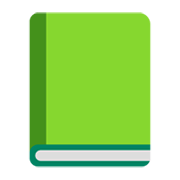 📗 Emoji Livro Verde na Microsoft Windows 11 November 2021 Update.