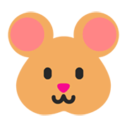 Émoji 🐹 Hamster sur Microsoft Windows 11 November 2021 Update.