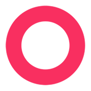 Émoji ⭕ Cercle Rouge sur Microsoft Windows 11 November 2021 Update.