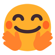 🤗 Emoji Rosto Abraçando na Microsoft Windows 11 November 2021 Update.