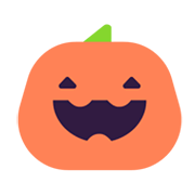 Emoji 🎃 Zucca Di Halloween su Microsoft Windows 11 November 2021 Update.