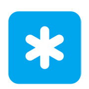 Emoji *️⃣ Tasto: * su Microsoft Windows 11 November 2021 Update.