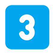 Emoji 3️⃣ Tasto: 3 su Microsoft Windows 11 November 2021 Update.
