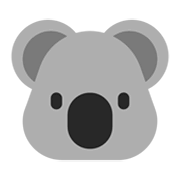 Emoji 🐨 Koala su Microsoft Windows 11 November 2021 Update.