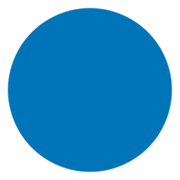 🔵 Emoji Círculo Azul Grande en Microsoft Windows 11 November 2021 Update.